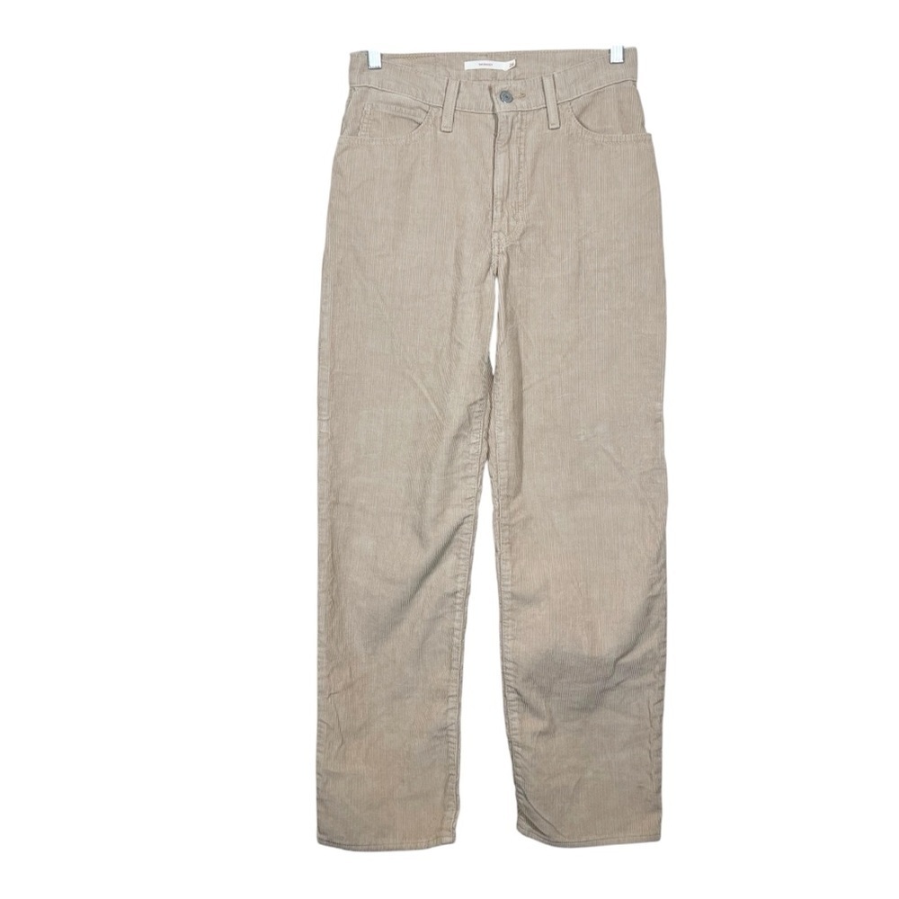 Levi’s Womens Tan Brown Corduroy ‘94 Baggy Pants Size 26 Cotton Loose Straight